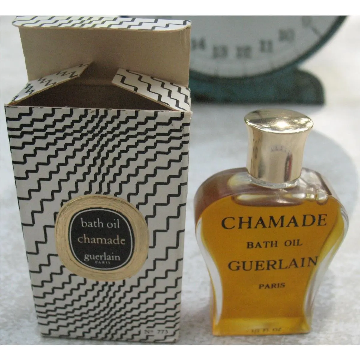Vintage Guerlain Chamade Bath Oil 15 ml 1/2 fl oz No 773