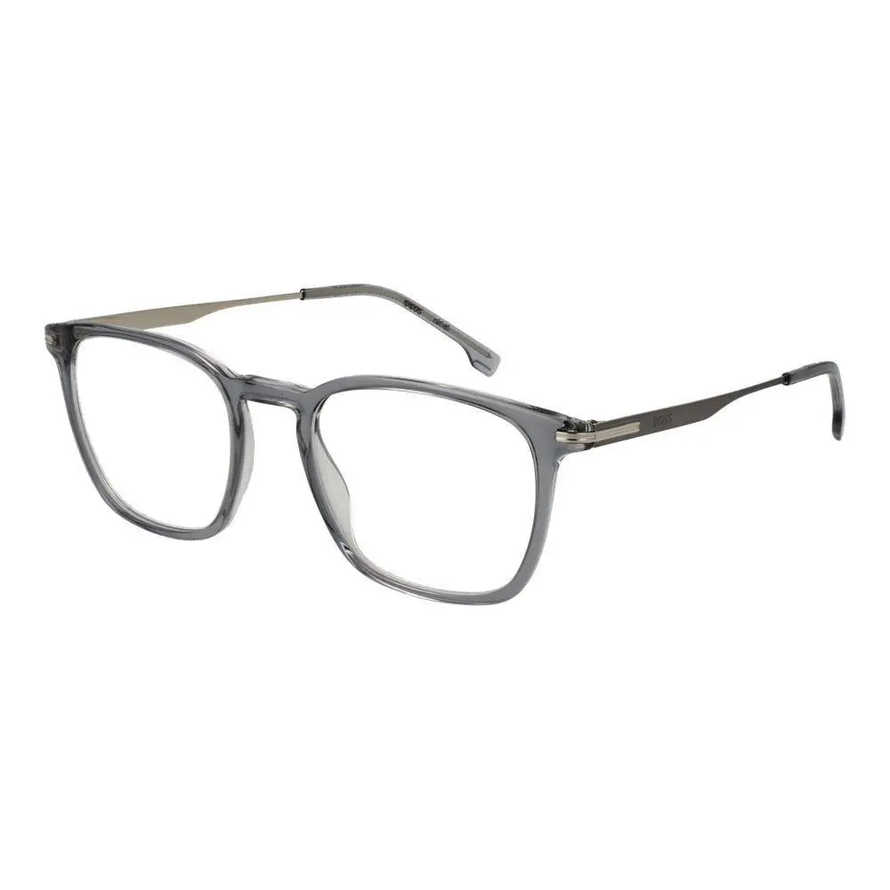Hugo Boss Gray Acetate Glasses Frames - BO-1067808