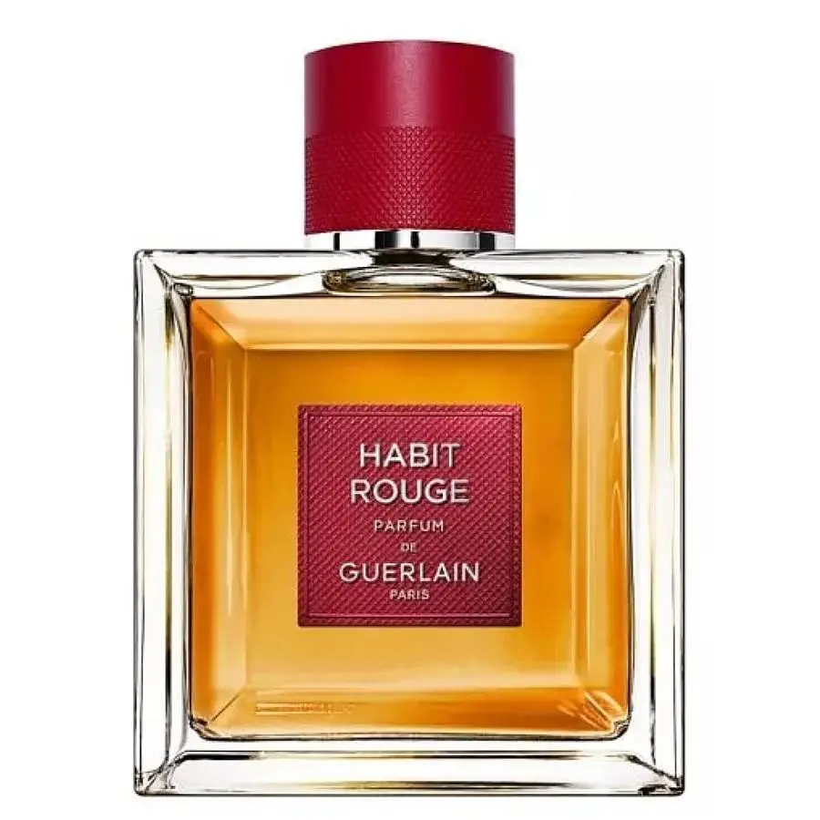 Guerlain Men`s Habit Rouge Parfum 3.3 oz Fragrances 3346470305212