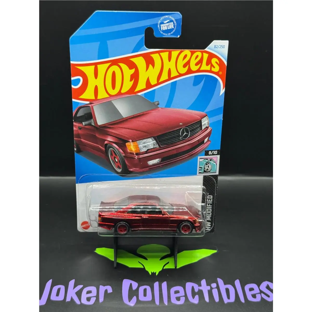 Hot Wheels Super Treasure Hunt `89 Mercedes-benz 560 Sec Amg 82/250 HW Modified