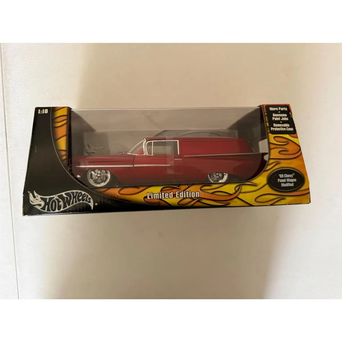 Hot Wheels Limited Edition `59 Chevy Panel Wagon Modified 1:18 Rare BD5