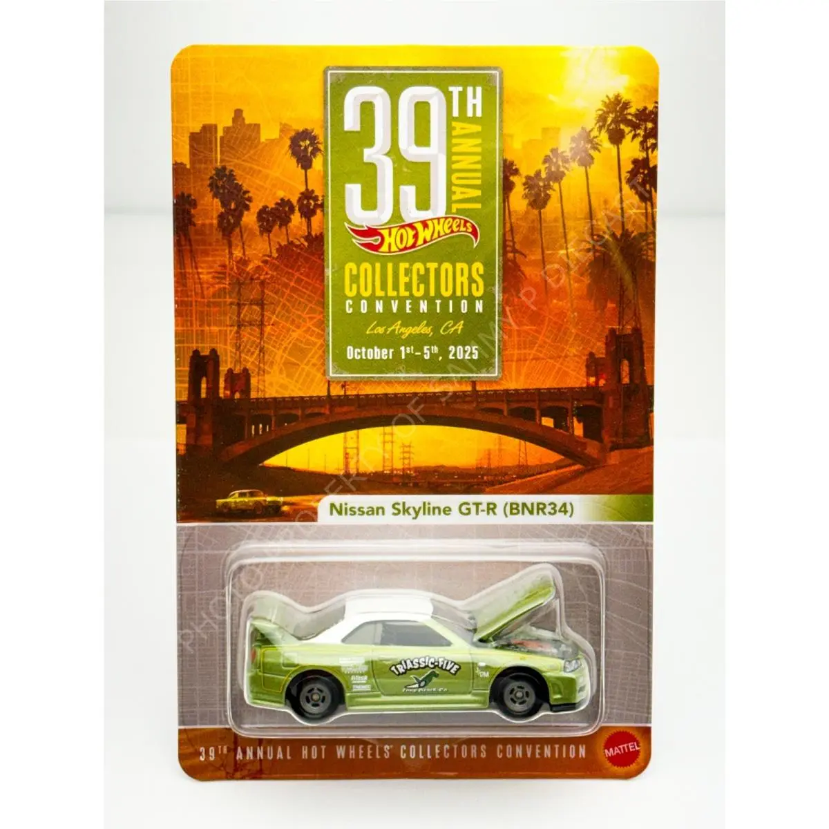 Hot Wheels 2025 39th LA Convention Dinner Nissan Skyline Gtr R34 1671/4200