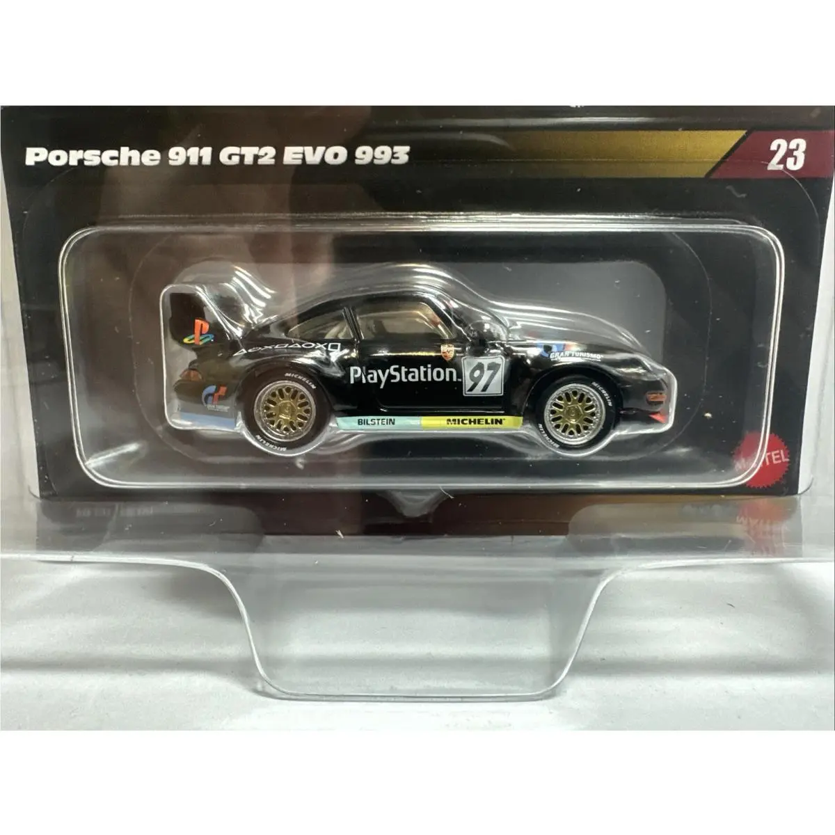 2026 Hot Wheels Rlc Elite 64 Playstation Porsche 911 GT2 Evo 993 with Protector