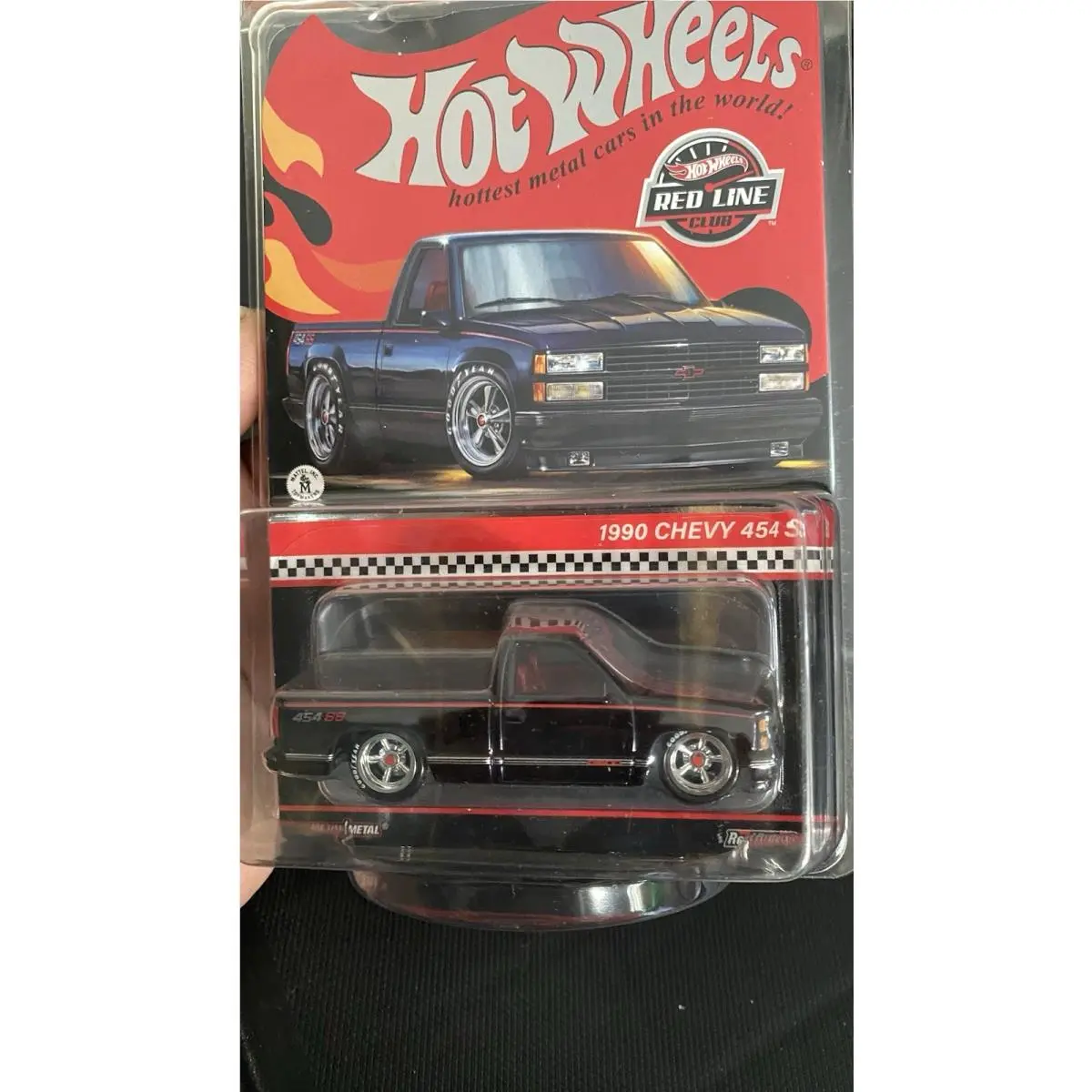 Hot Wheels Red Line Club 1990 Chevy 454 SS 1:64 Diecast Pickup Truck