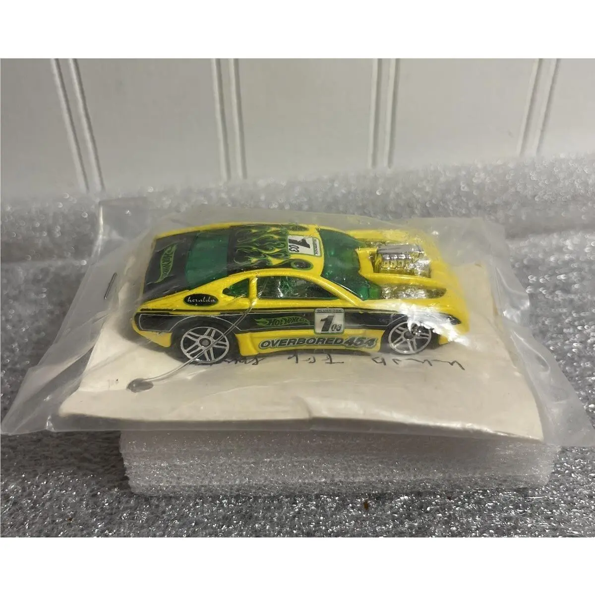 Hot Wheels Fep Final Engineering Pilot Overboard 454 2003 Prototype Sealed
