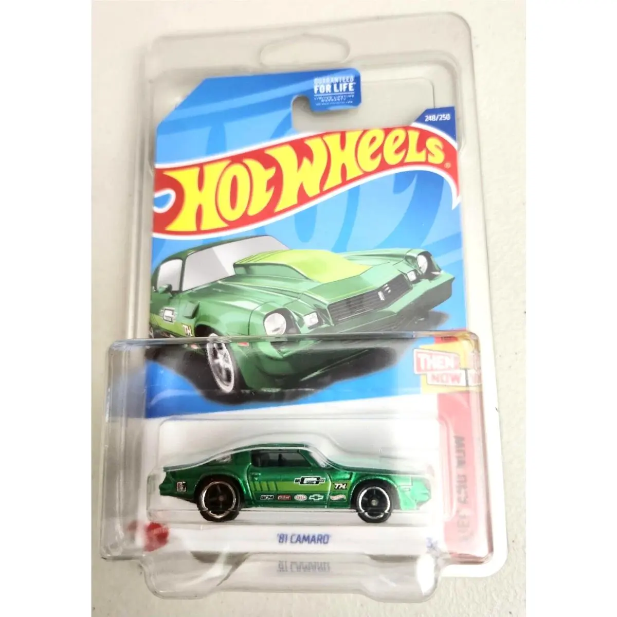 Hot Wheels `81 Camaro 248 2022 Then and Now- Super Treasure Hunt Sth