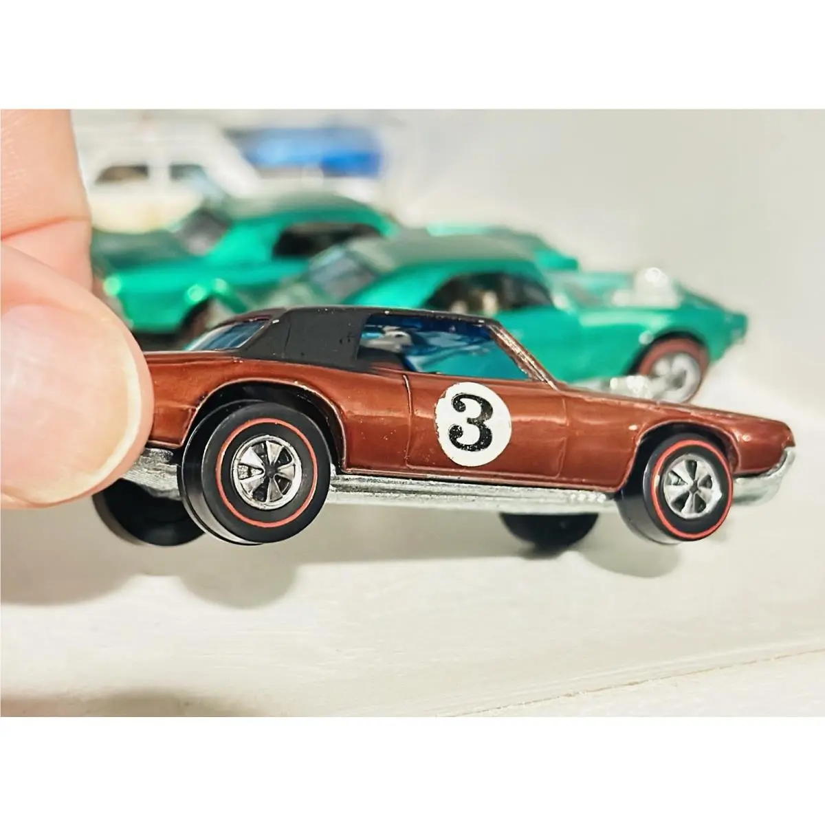Vintage Hot Wheels Redline 1970 Copper Tnt Bird Tough