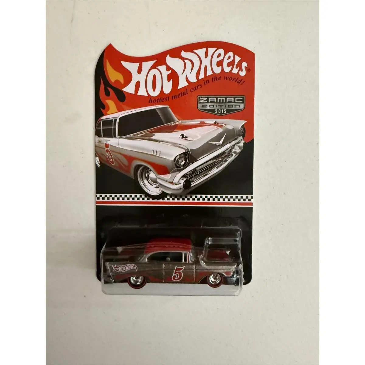 Hot Wheels Zamac Edition Mail-in `57 Chevy Bel Air - 2015 Collector Edition BA4
