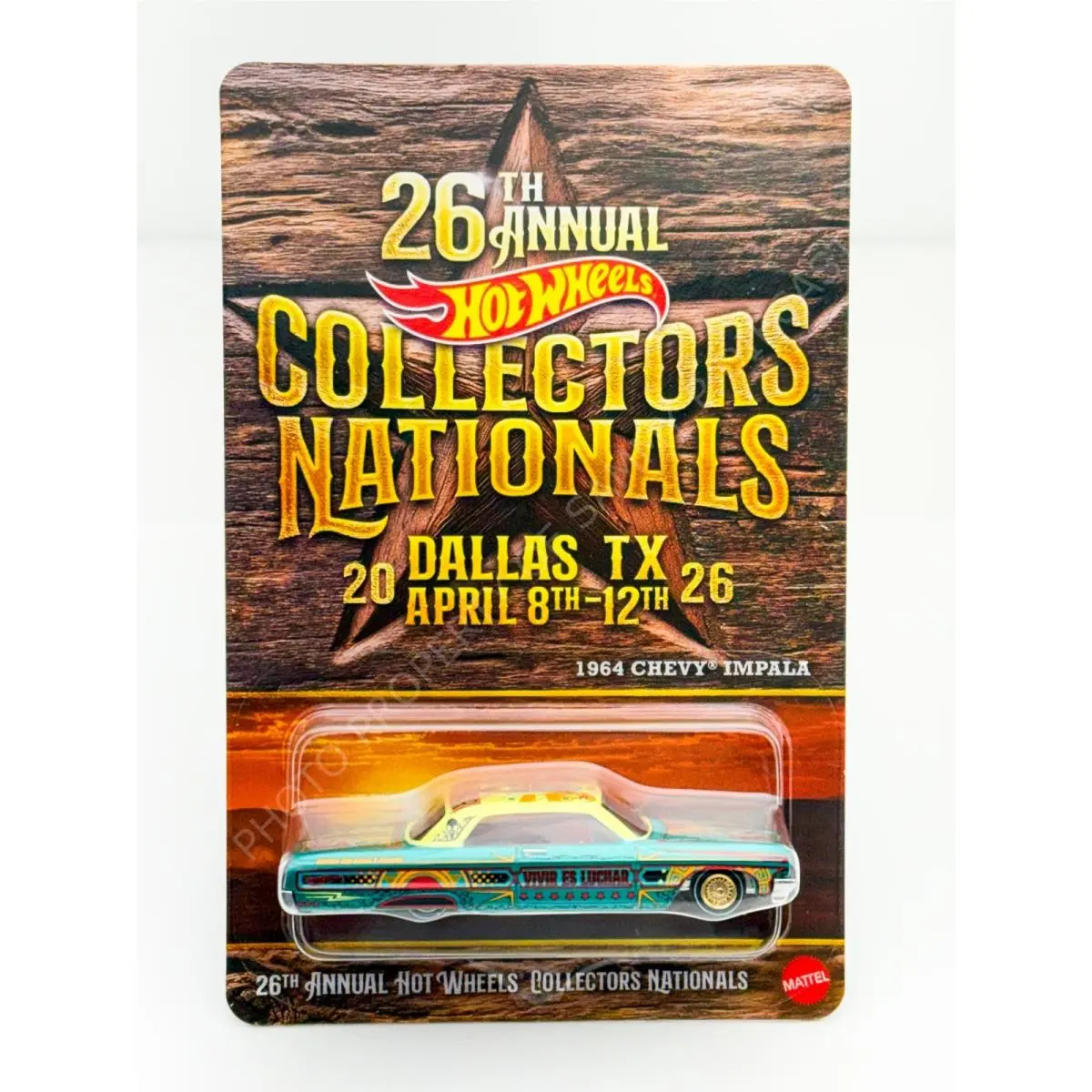 Hot Wheels 2026 26th Dallas Nationals Dinner `64 Chevy Impala 1007/4200