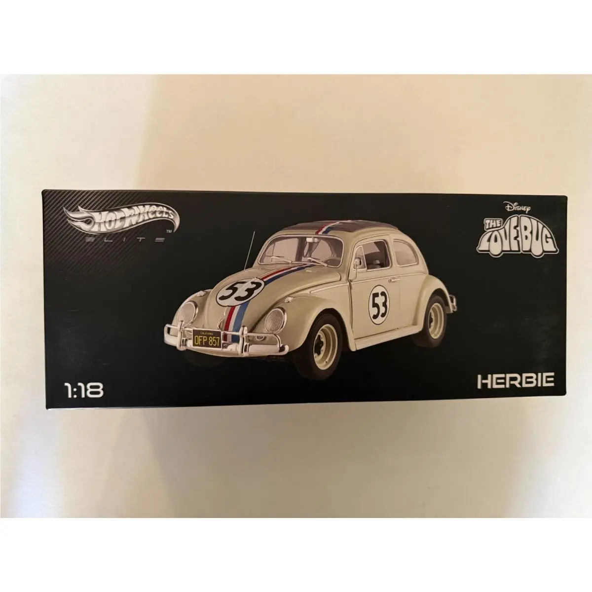 Hot Wheels Elite Disney The Love Bug Herbie Rare Vhtf BC8