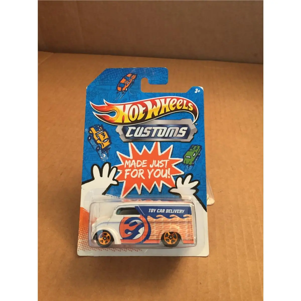 Hot Wheels Dairy Delvery Custom Van Drag Truck Toy Car Delivery Die-cast Rare