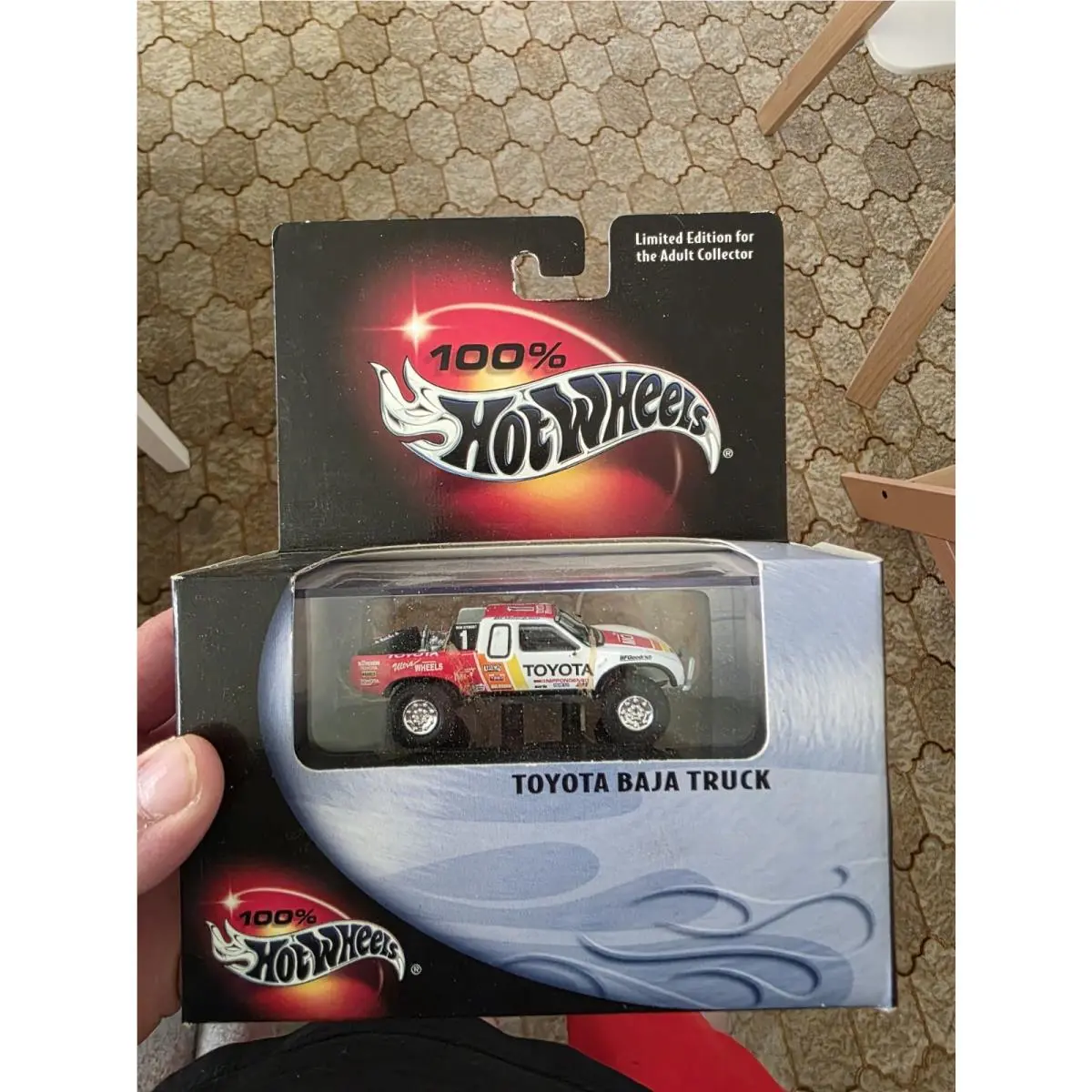 Hot Wheels Toyota Baja Truck Premium Black Box Real Riders