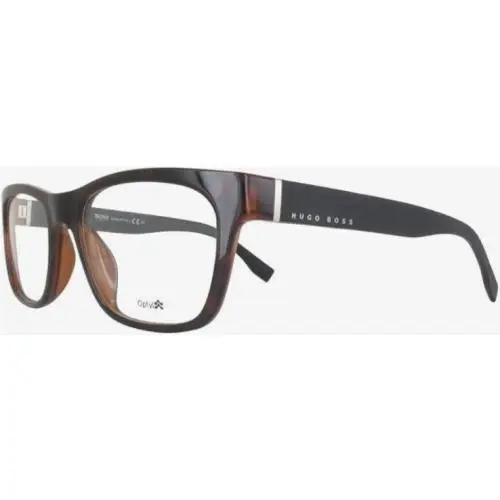 Hugo Boss Eyeglasses 0832 52-19-140 Shiny Havana Matte Black 0Z21-4IN-52MM