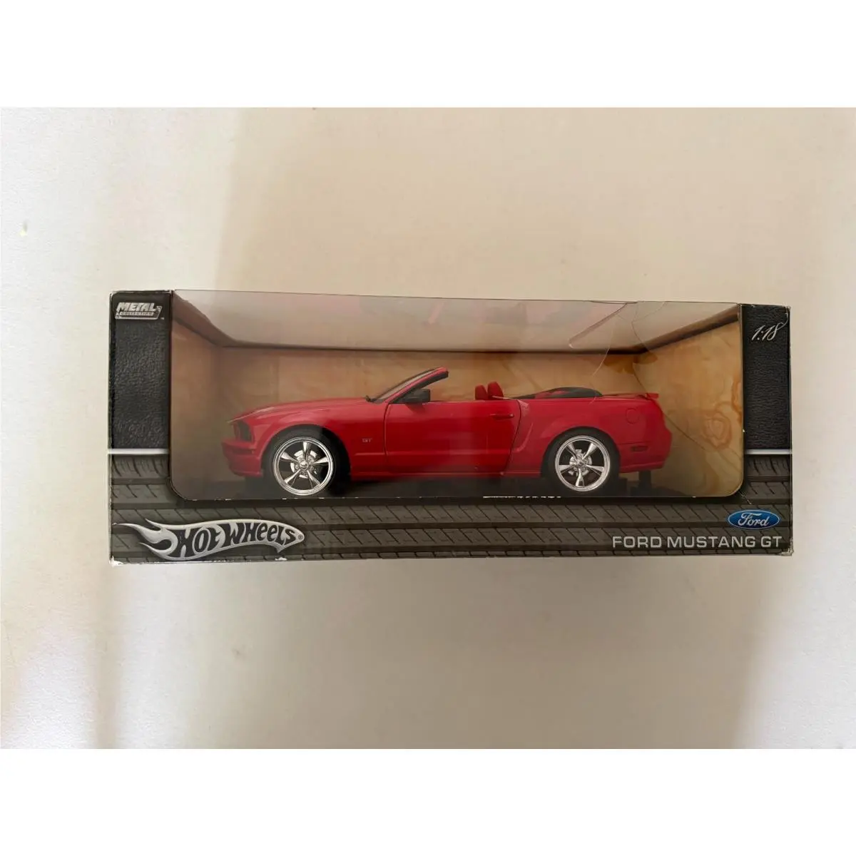 Hot Wheels Metal Collection Chevrolet Corvette C6 Blue 1/18 BD6