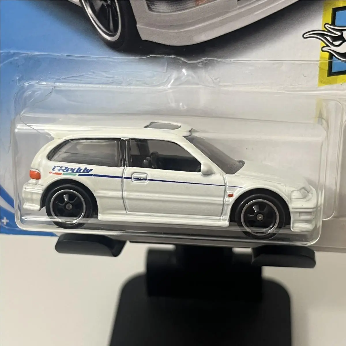 Hot Wheels White `90 Honda Civic EF 2019 Super Treasure Hunt 4 Greddy Protector