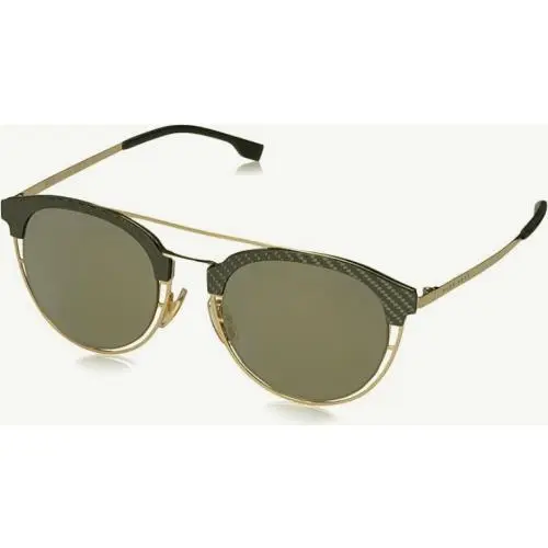Hugo Boss Sunglasses 0784 49-21-145 Shiny Gold Black 0784-J5G