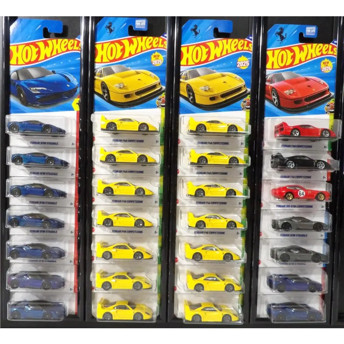 Hot Wheels Ferrari F40 SF90 Stradale 365 GTB4 28 Cars