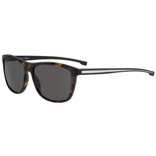 Hugo Boss Sunglasses 0874 59-17-140 Shiny dk Havana Silver 0874/S-POI