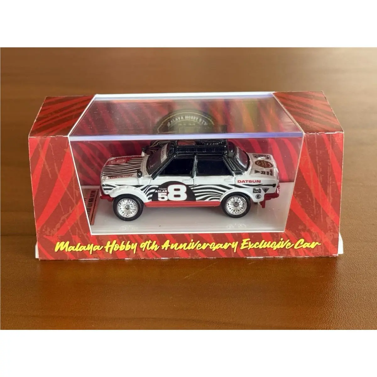 Malaya Hobby Shop Exclusive Matchbox Off-road Rally `70 Datsun Zebra Safari