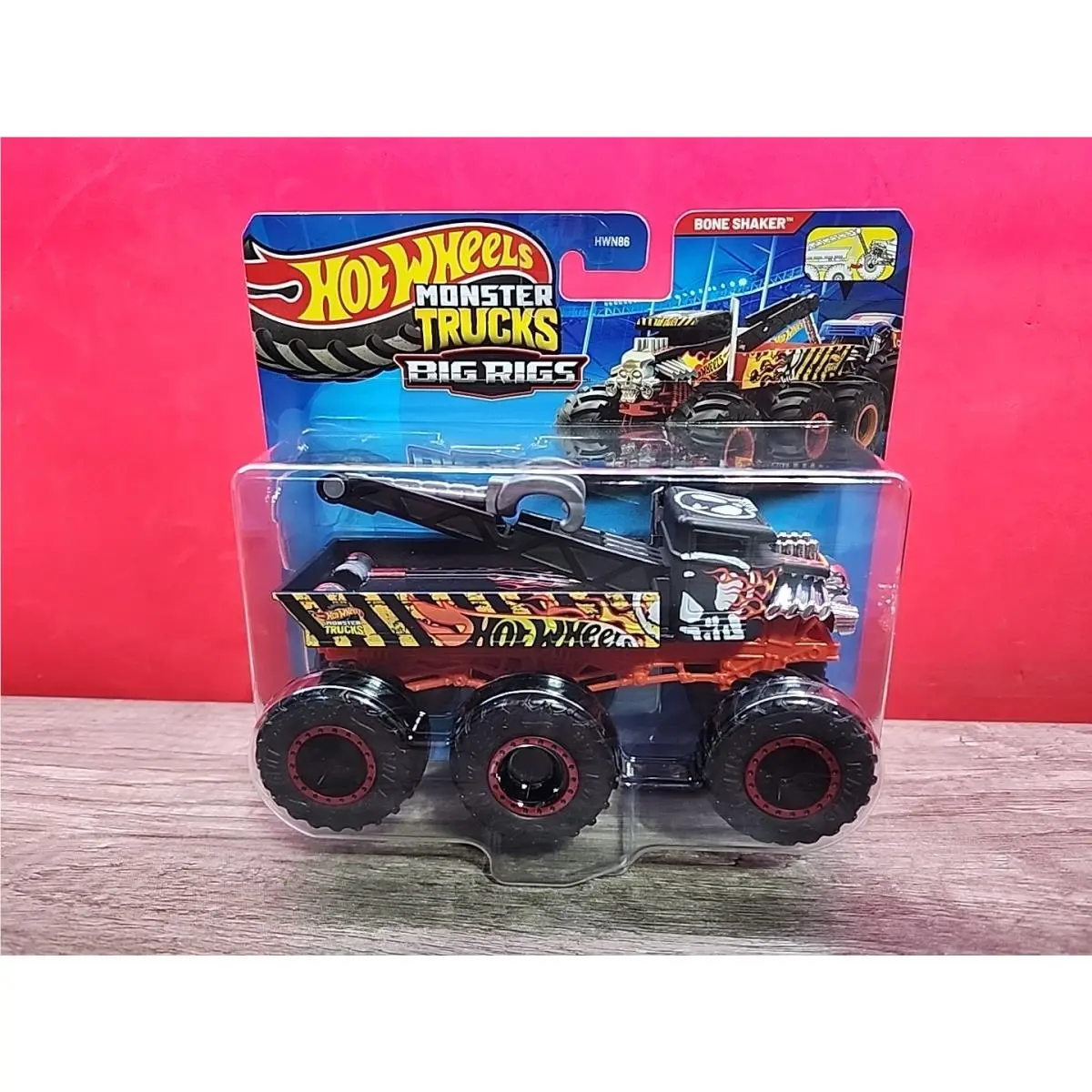 Hot Wheels Monster Trucks Big Rigs Bone Shaker Htf BY Mattel
