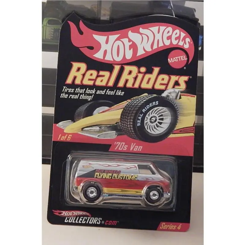 `70`s Van Hot Wheels Collectors.com Flying Customs Limited Edition Real Riders