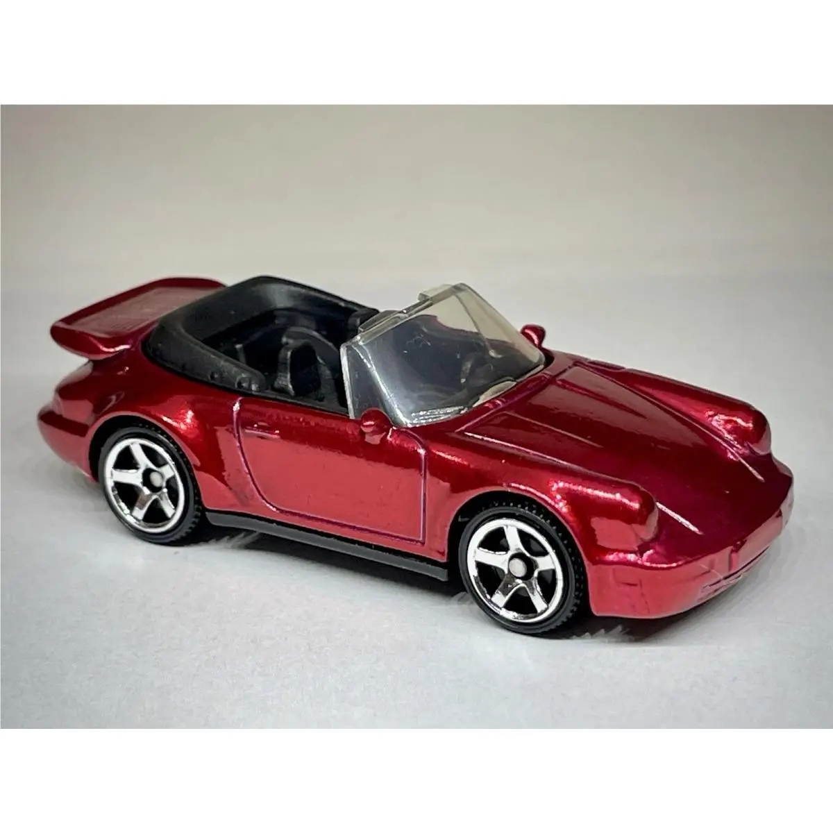 Hot Wheels Porsche 911 Turbo Cabriolet Custom Made Spectraflame Red