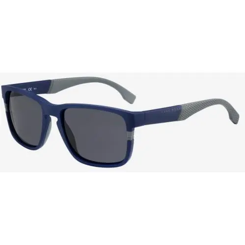 Hugo Boss Sunglasses 0916 57-19-145 Matte Blue Matte Grey 0916-01X4