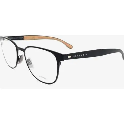 Hugo Boss Eyeglasses 0885 52-19-145 Matte Black 0885-0S2-52MM