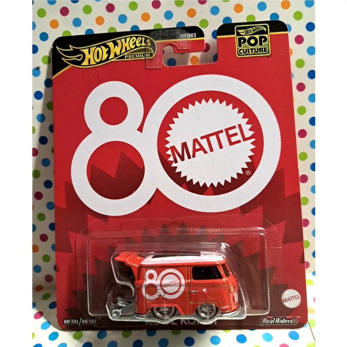 Hot Wheels 80Th Mattel Premium Pop Culture Kool Kombi B3