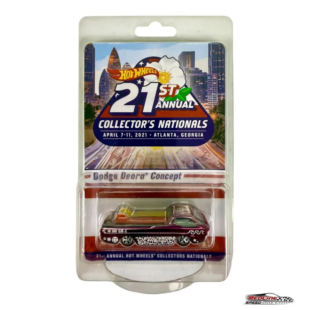 Hot Wheels 21st Collectors Nationals Dodge Deora Concept 1412/4000 H28