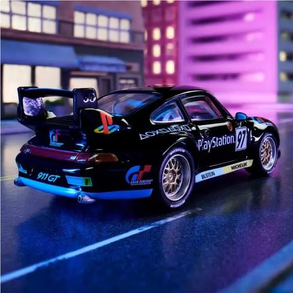 Hot Wheels Elite 64 Porsche 911 GT2 Evo 993 Playstation Motorsport Ready TO Ship