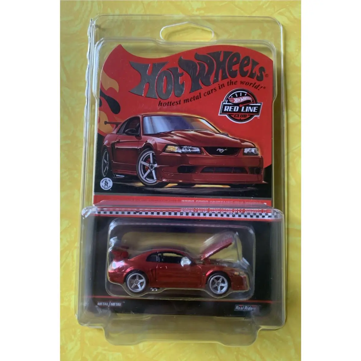Hot Wheels Rlc Red Line Club 2000 Mustang Svt Cobra R