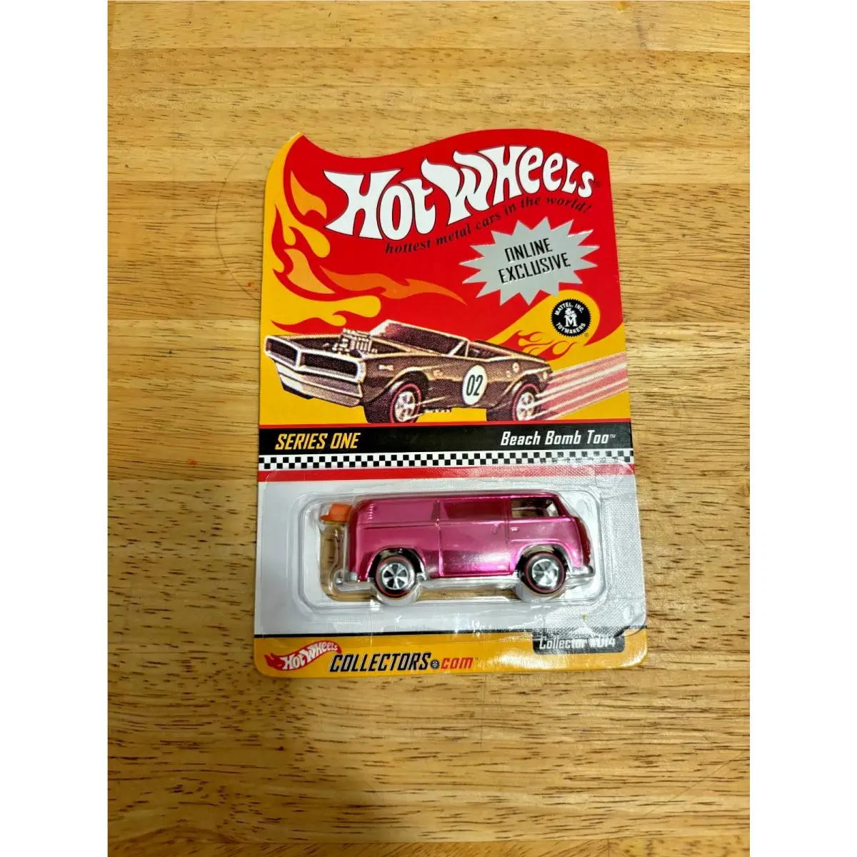 Hot Wheels Rlc 2002 Series 1 Beach Bomb Too Pink 01277 /10 000 Moc