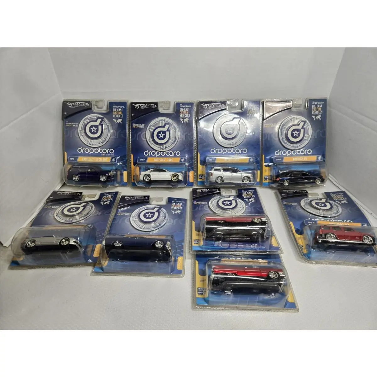 Hot Wheels Dropstars Cadillac Escalade Maybach Chrysler Mercedes Lincoln Hummer