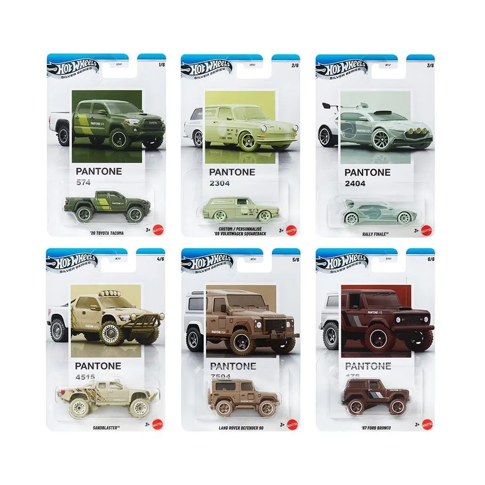 Hot Wheels 2026 Silver Series Pantone Mix 2 Case of 10 In Stock