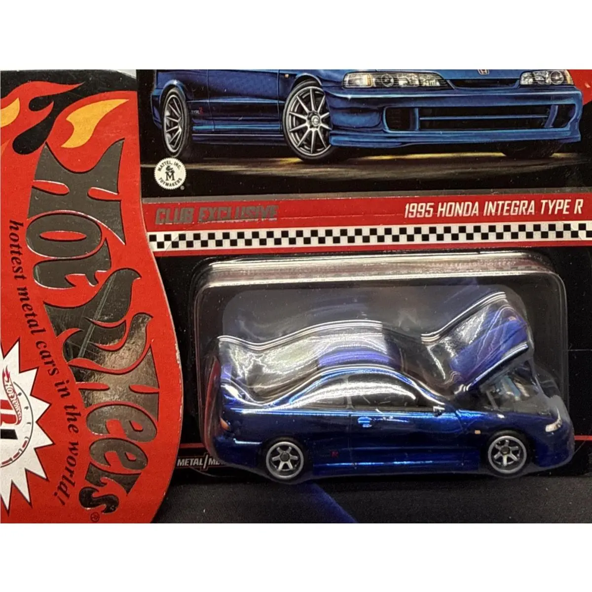Hot Wheels 2025 Red Line Club Rlc 1995 Honda Integra Type R Blue