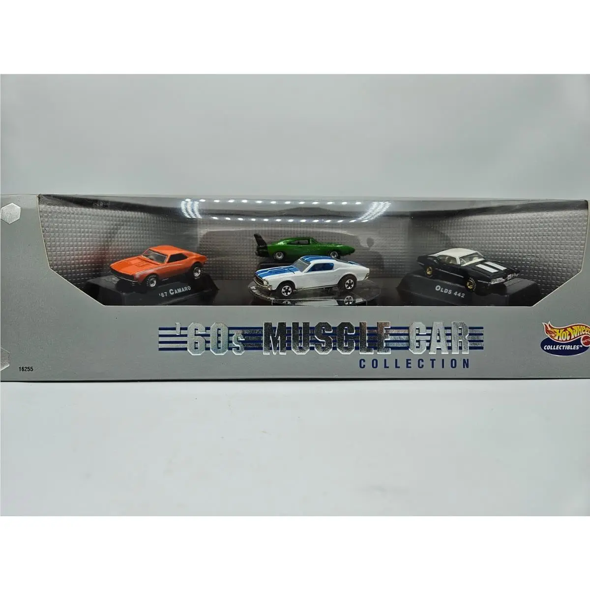 Hot Wheels 16255 60s Muscle Car Collection Limited Edition Mustang Camaro Plus