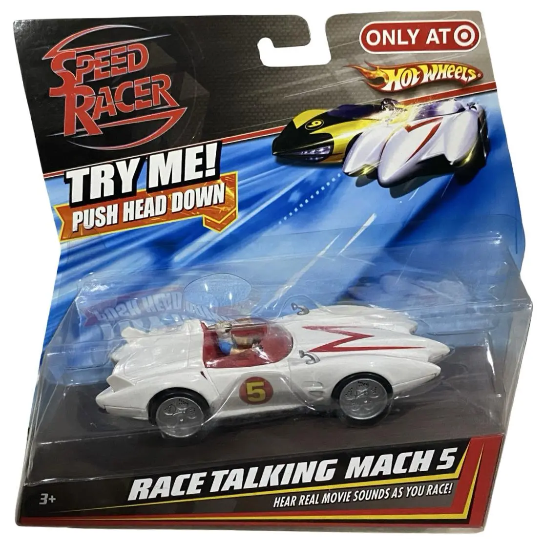 Speed Racer Race Talking Mach 5 Hot Wheels Target Exclusive 2007