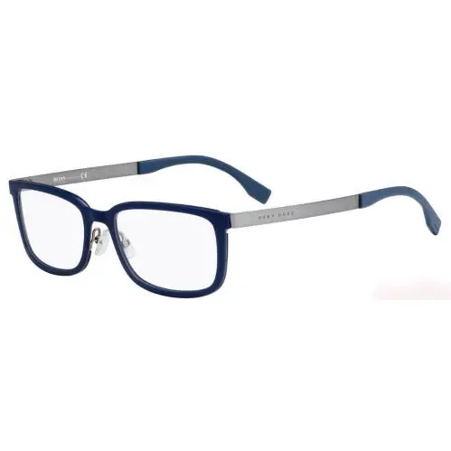 Hugo Boss Eyeglasses 0726 54-18-140 Matte Blue Matte Gunmetal 0726-0KDN-54MM