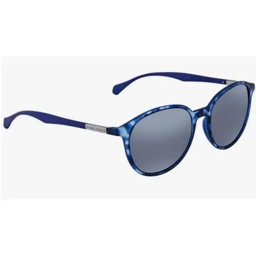 Hugo Boss Sunglasses 0822 53-18-145 Matte Blue Havana Blue Mir 0822/0YX2