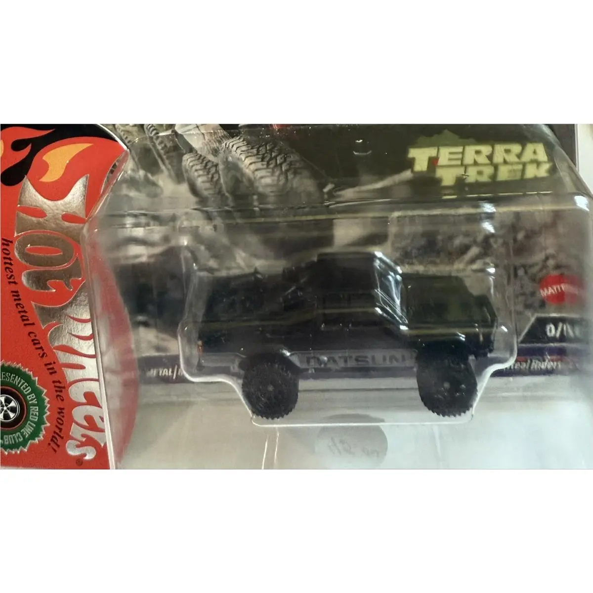 Hot Wheels Terra Datsun King Cab Baja Chase Black - Combined Shipping