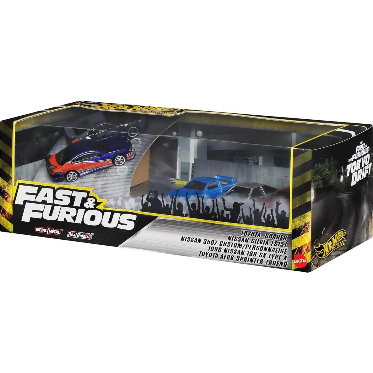 Hot Wheels Fast Furious Tokyo Drift Bundle 5 Die-cast Vehicles 1:64 Car Toy