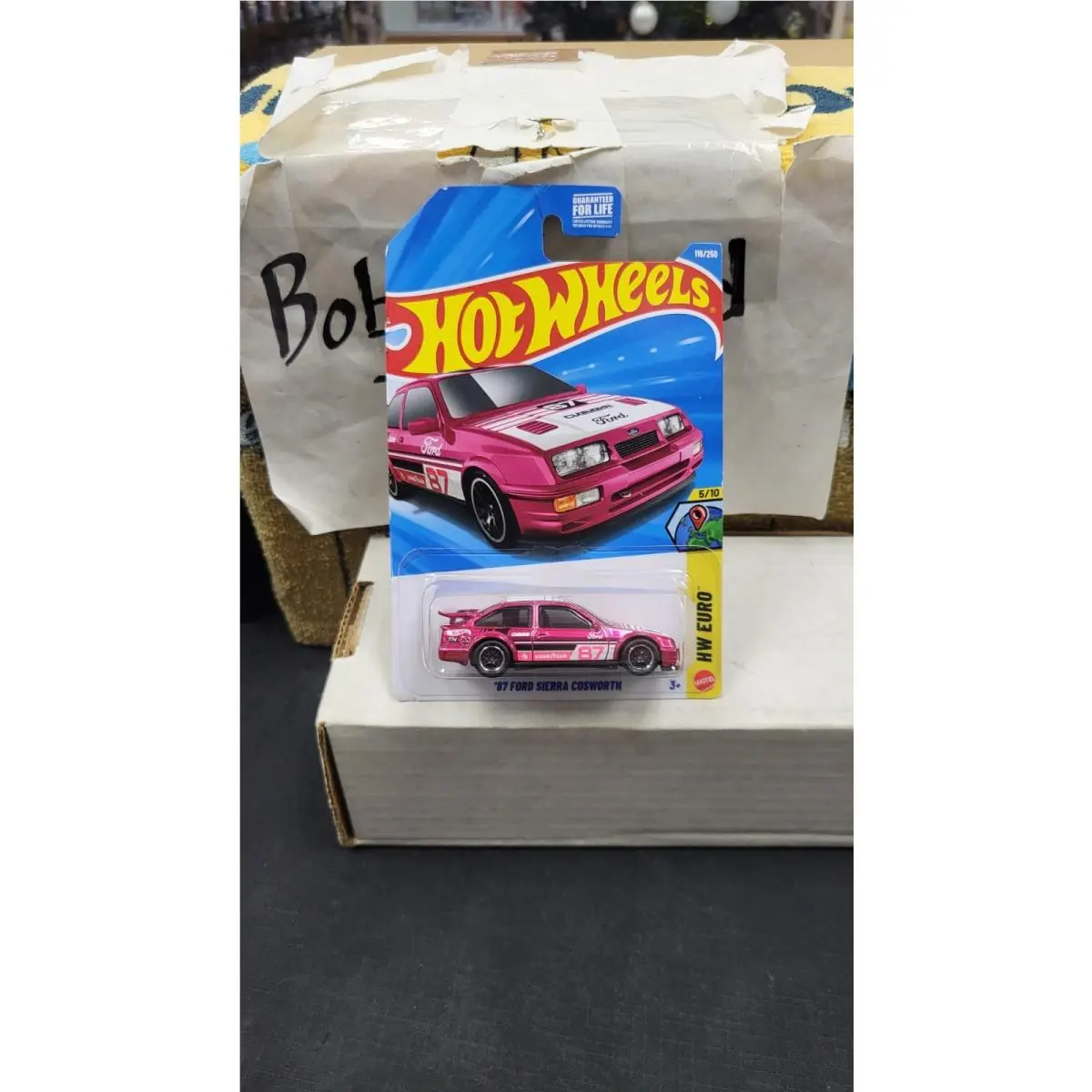 2025 1987 Ford Sierra Cosworth Super Treasure Hunt Sth Hot Wheels 1/64 5/10