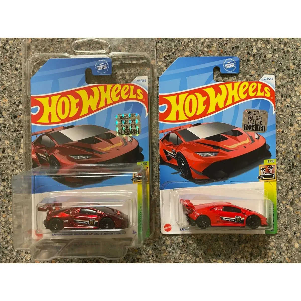 2024 Hot Wheels Super Treasure Hunt Lamborghini Huracan Trofeo Factory Seal Ma