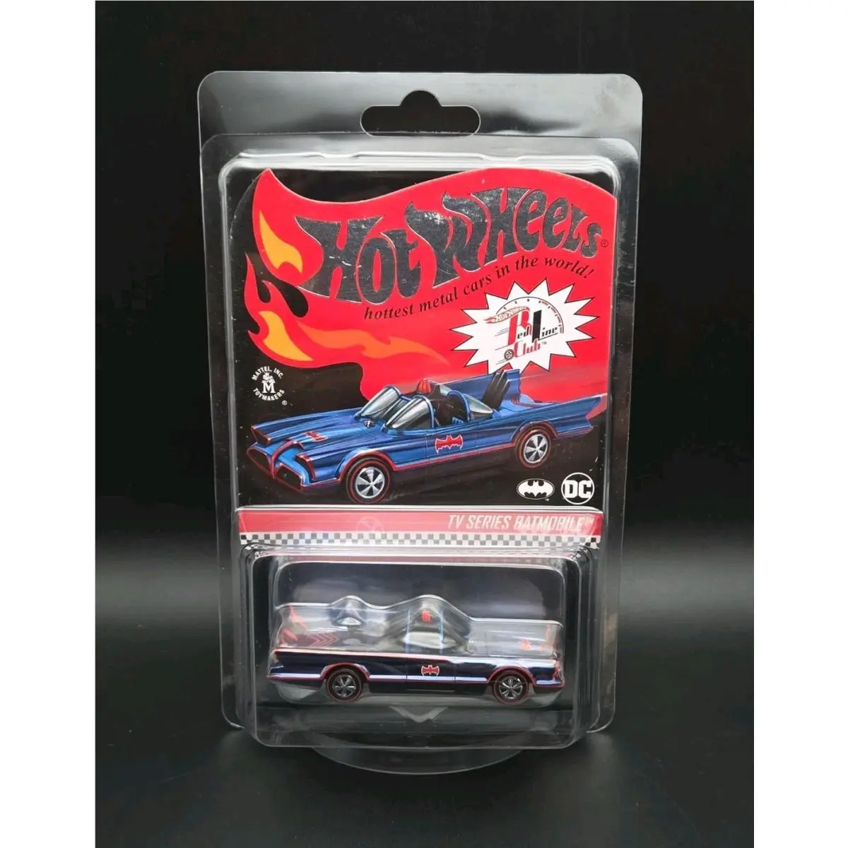 Hot Wheels 2021 Red Line Club Rlc Exclusive Classic TV Series Batmobile DC