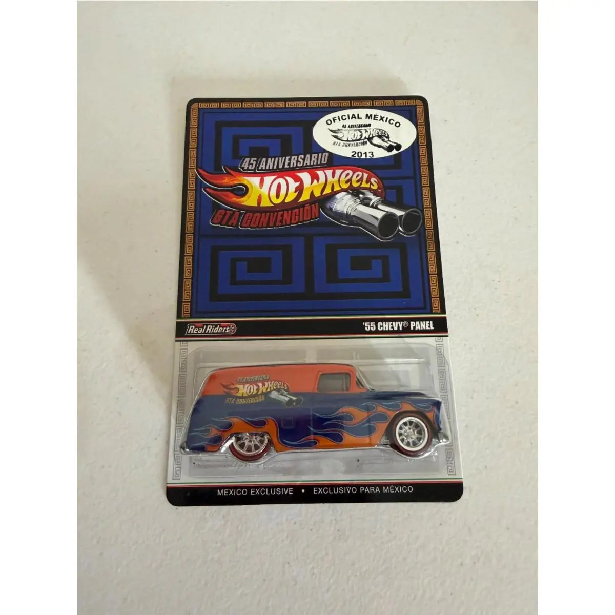 Hot Wheels 45 Aniversario Gta Convencion Mexico `55 Chevy Panel AG6