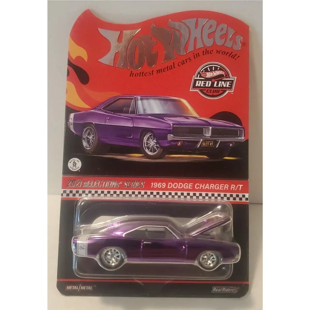 2021 Hot Wheels Rlc Selections Series 1969 Dodge Charger R/t Purple Noc