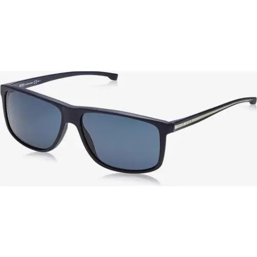 Hugo Boss Sunglasses 0875 60-15-140 Matt Blue Silver 0875/-05X