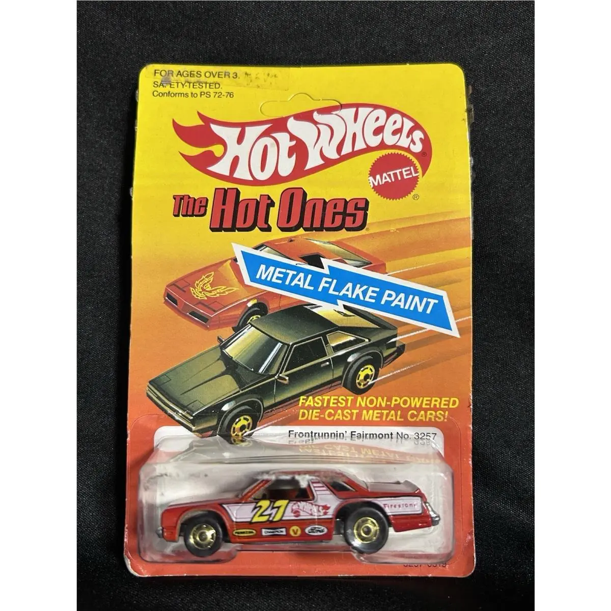 Vintage Hot Wheels Hot One Frontrunnin Fairmont Metal Flake Unpunched