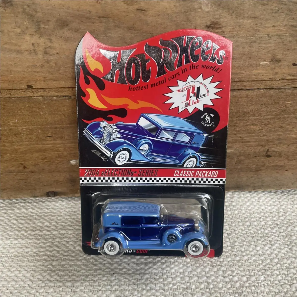 Hot Wheels 2004 Selections Series Red Line Club Classic Packard 1383 of 6590